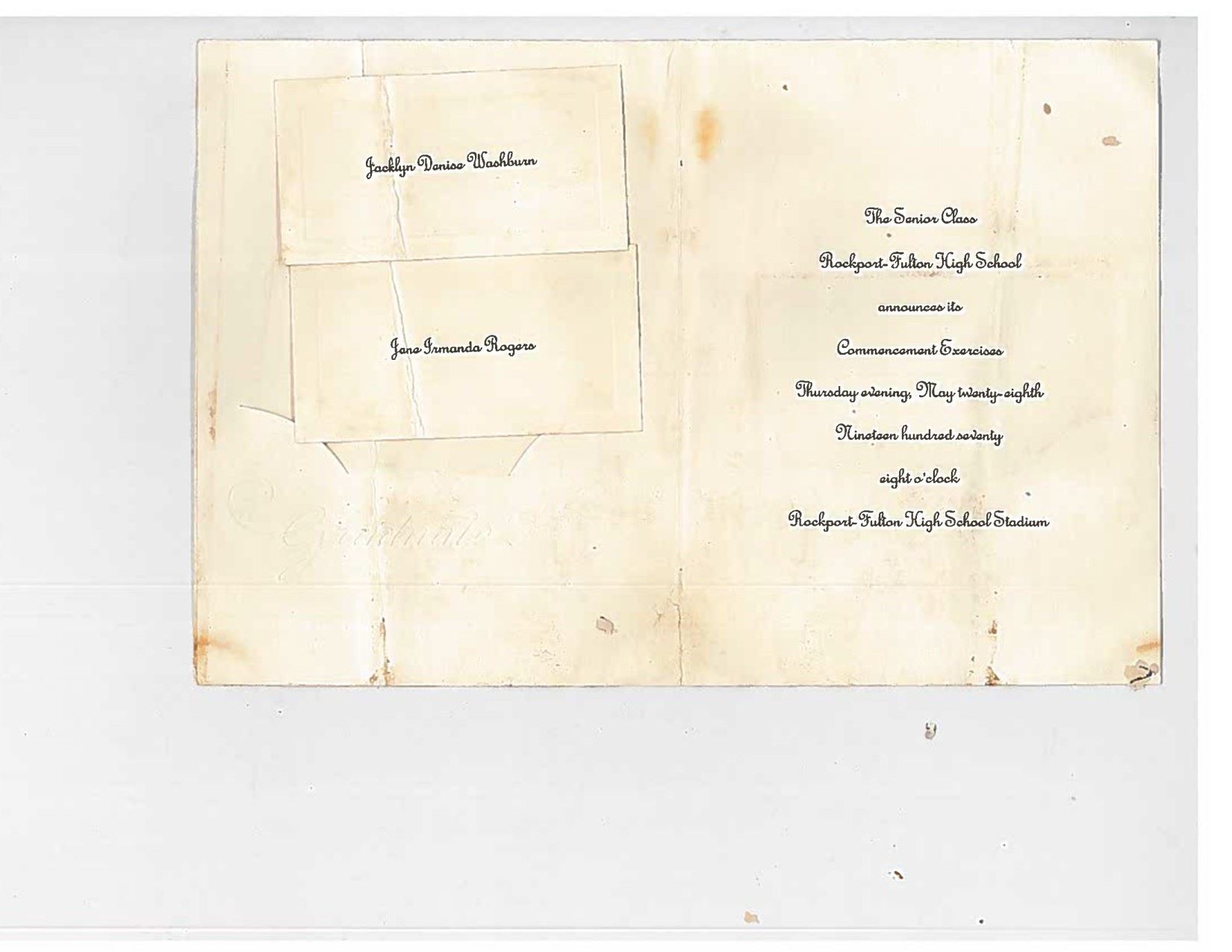 Graduation Invitation